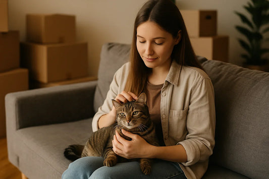 Hoe voorkom je stress bij verhuizing of nieuw huisdier?