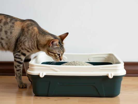 Kattenbak schoonmaken