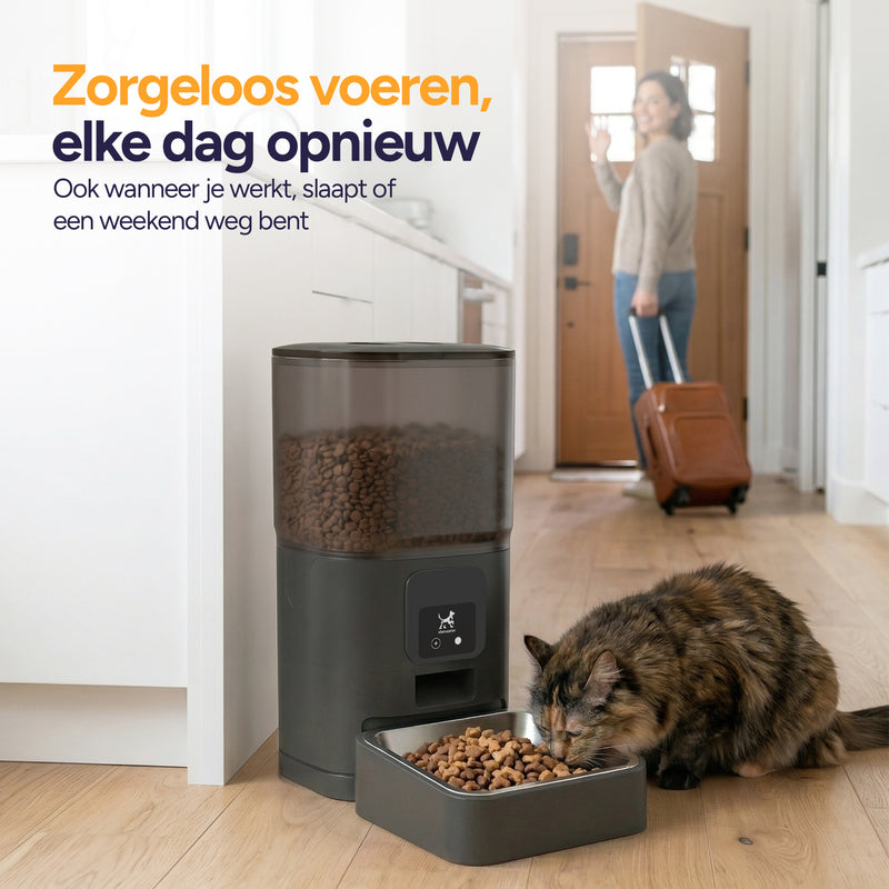 Feed - Voerautomaat - Zwart