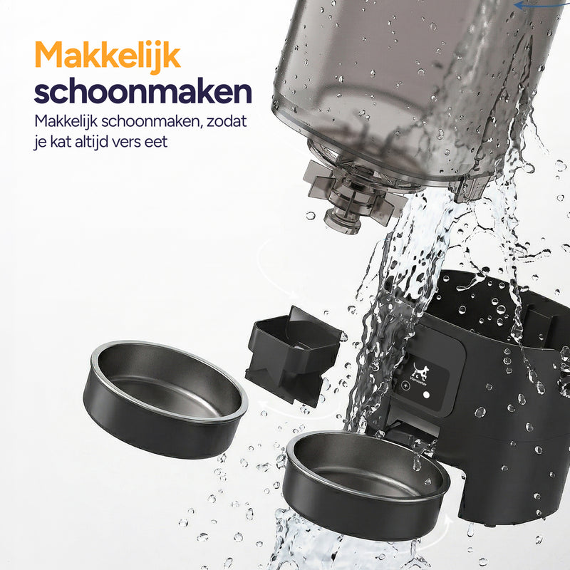 Feed Dual - Voerautomaat - Zwart