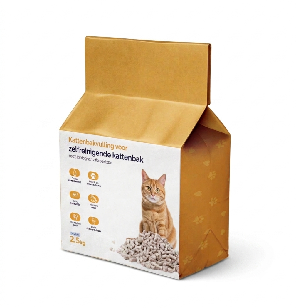Tofu kattenbakvulling - 15kg - PREORDER 21 September