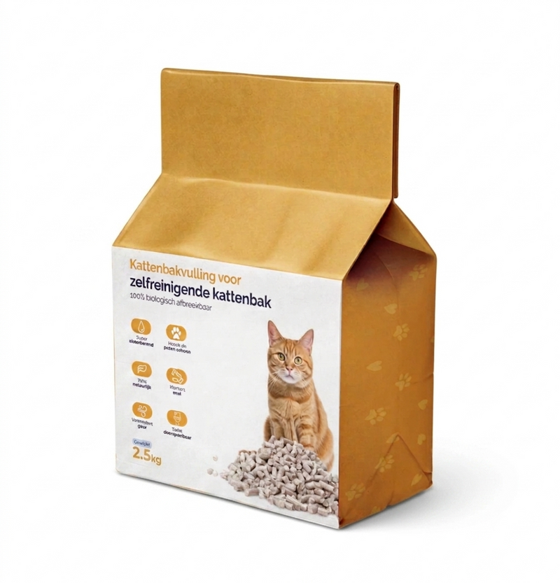 Tofu kattenbakvulling - 15kg - PREORDER 21 September