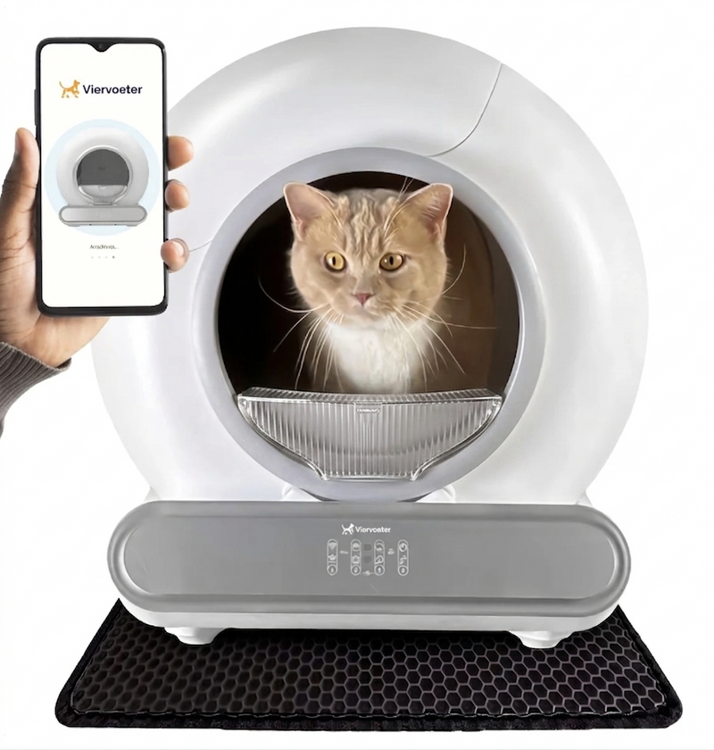 Viervoeter Fresh 2 - Zelfreinigende kattenbak