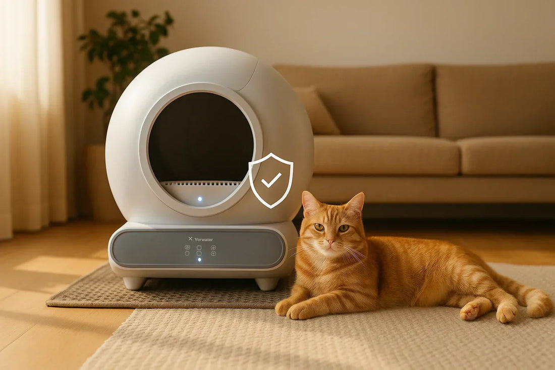 elektrische kattenbak veilig voor mijn kat