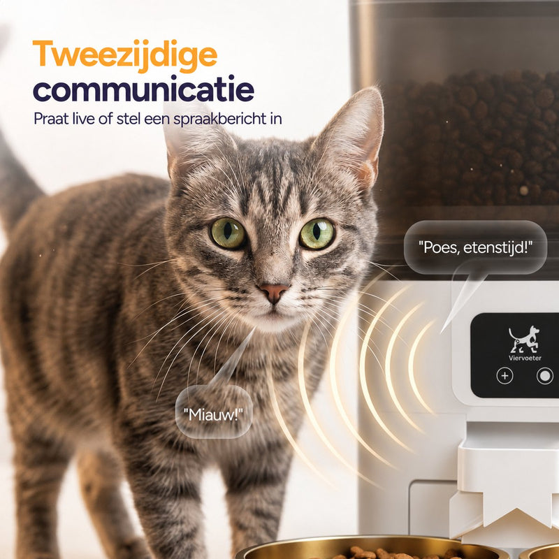 Feed Dual voerautomaat - Wit