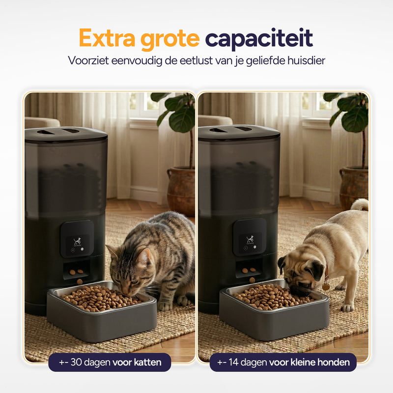 Feed - Voerautomaat - Zwart