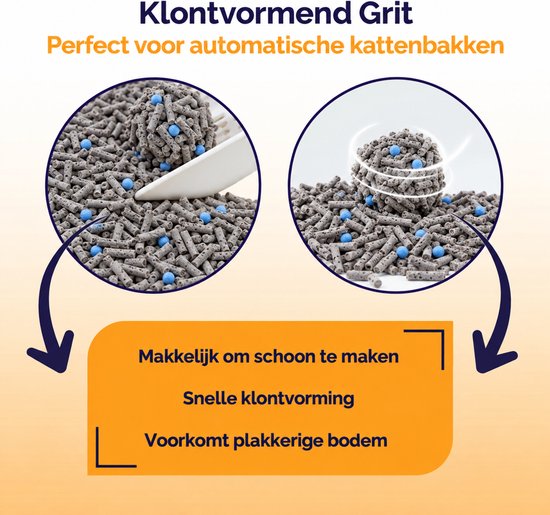 Viervoeter tofu kattenbakvulling met actieve kool 15kg