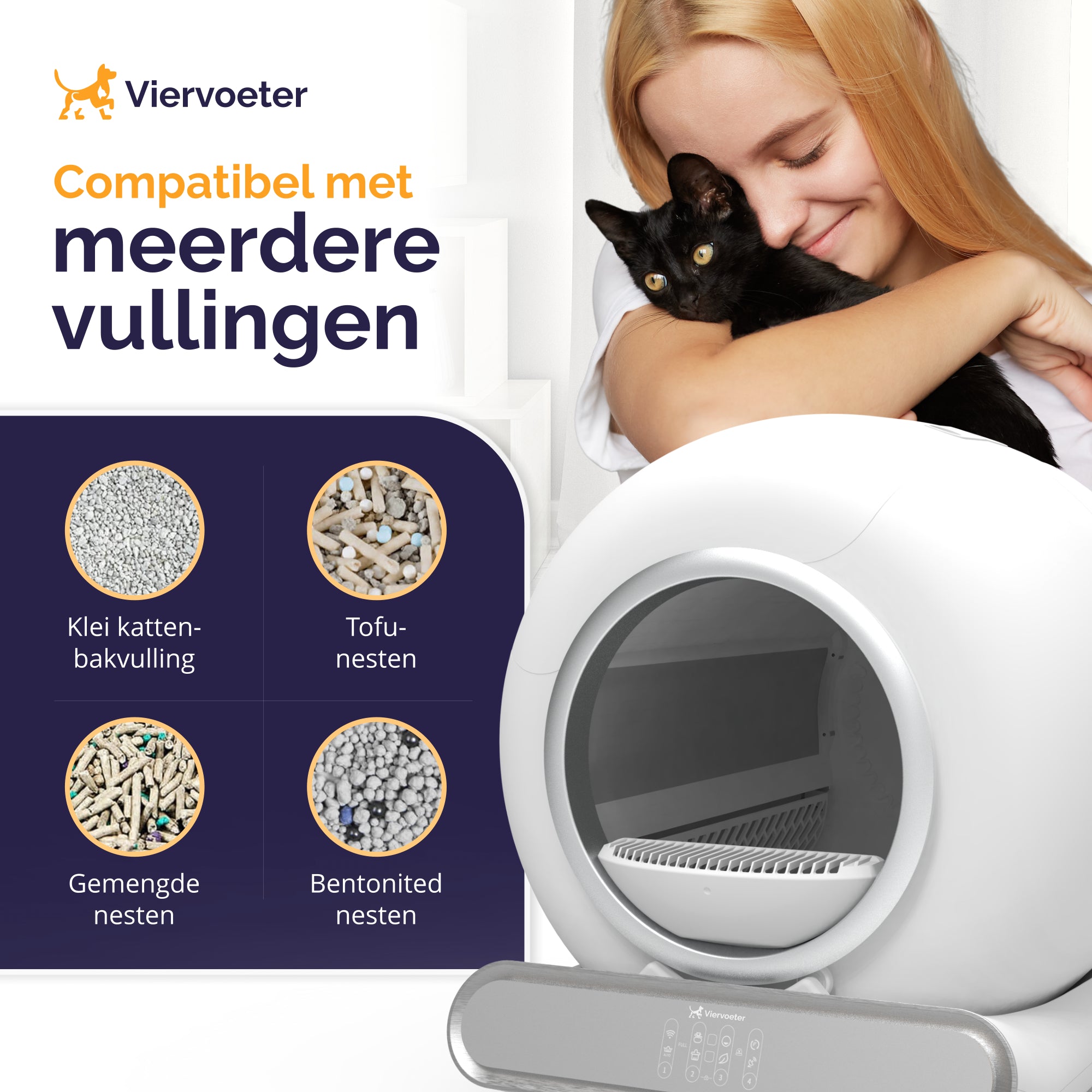 Selbstreinigende Katzentoilette – Modell 2024