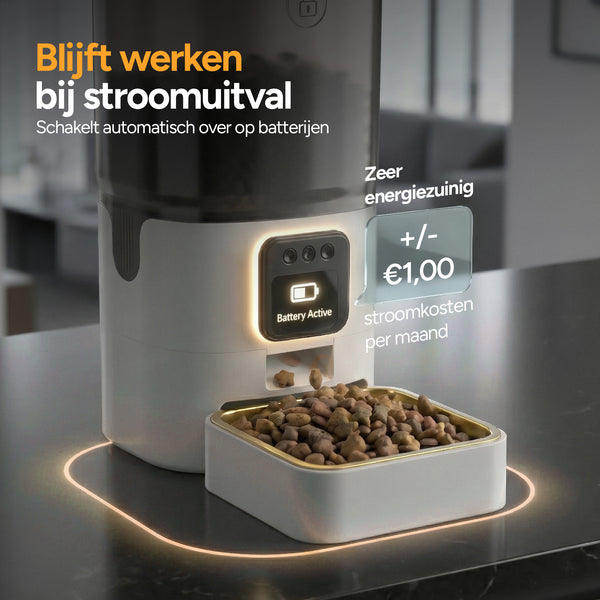 Feed Pro - Voerautomaat met camera - Wit