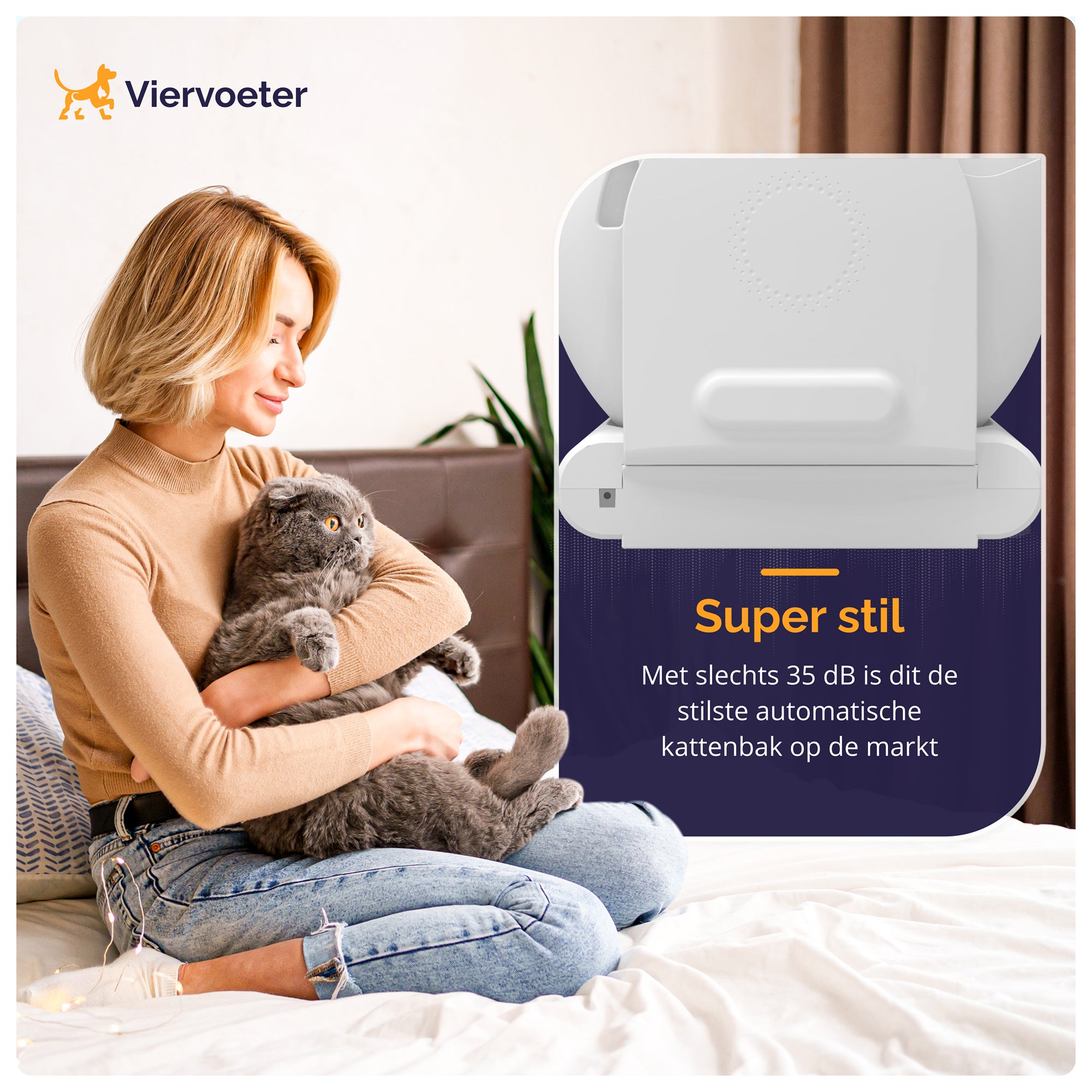 Selbstreinigende Katzentoilette – Modell 2024