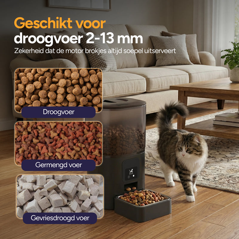 Feed - Voerautomaat - Zwart