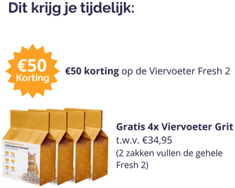 Cyber Week Viervoeter Fresh 2 deal