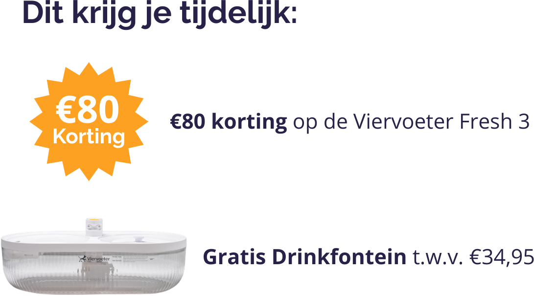 Cyber Week Viervoeter Fresh 3 deal