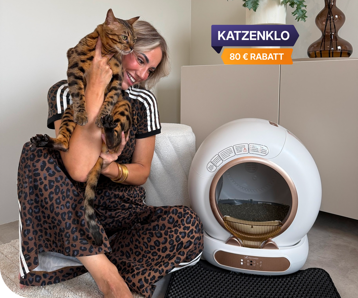 Viervoeter Katzenklo 80 € Rabatt