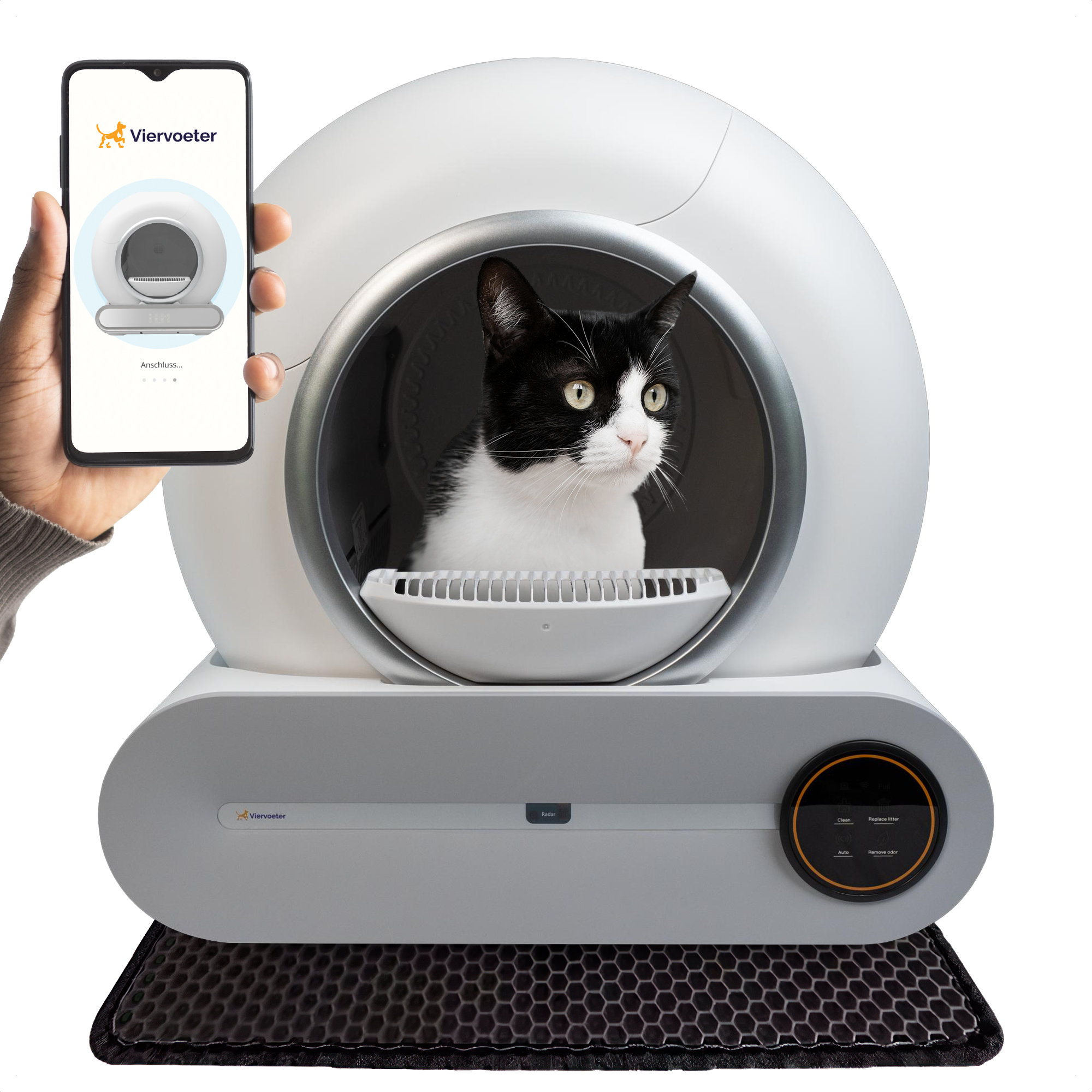 Selbstreinigende Katzentoilette – Automatische Katzentoilette