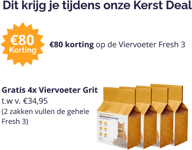 Cyber Week Viervoeter Fresh 3 deal