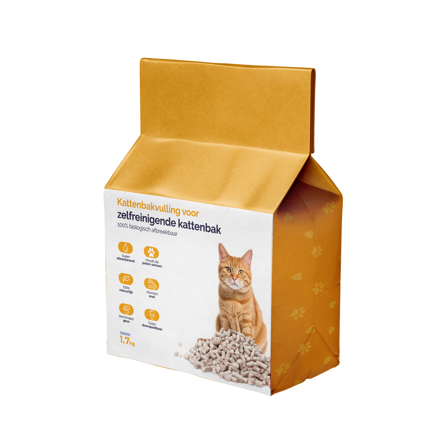 Tofu kattenbakvulling - 6.8kg - 16L - PREORDER 10 juli