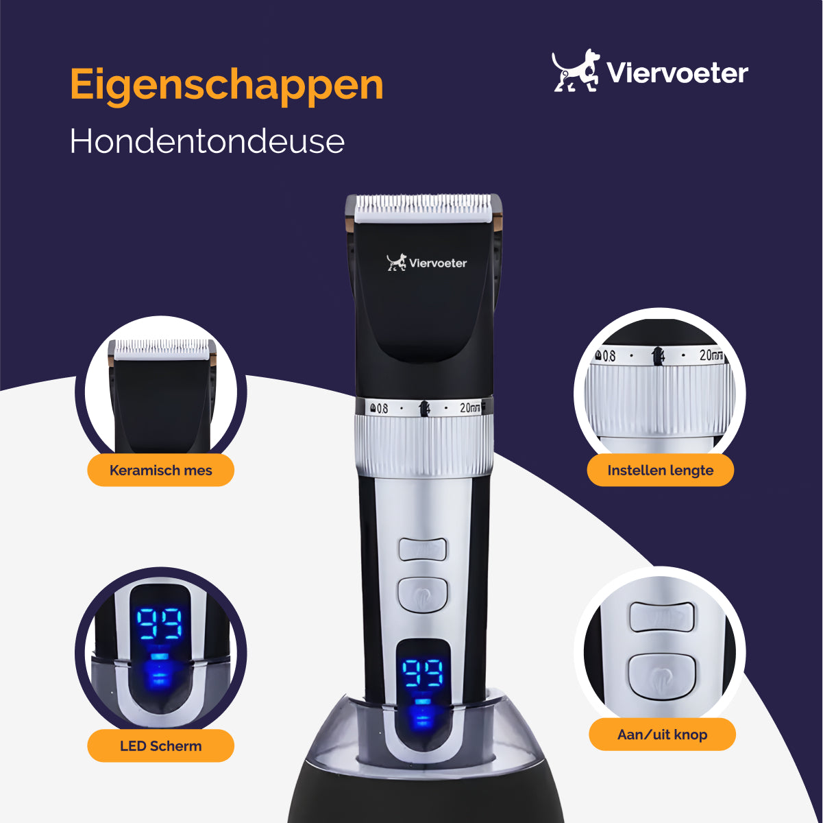 Haustierfriseur – Hundeschermaschine für Vierbeiner 