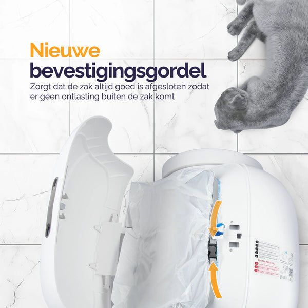 Viervoeter Fresh 3 -Zelfreinigende kattenbak Silver - PRE-ORDER 4 juli